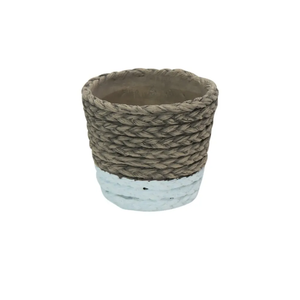 Online byRoom Geflochtener Blumentopf