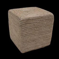Online byRoom Pouf Silver String