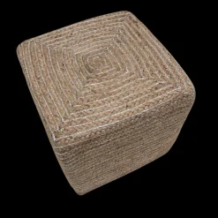 Online byRoom Pouf Silver String