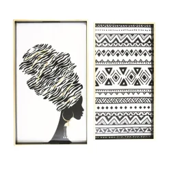Sale byRoom Tablett 2er Set African