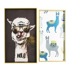 Discount byRoom Tablett 2er Set Lama
