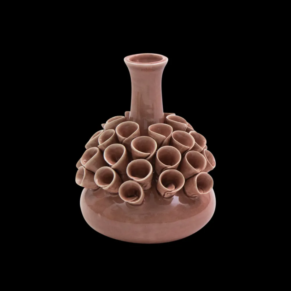 New byRoom Vase aus Keramik rund