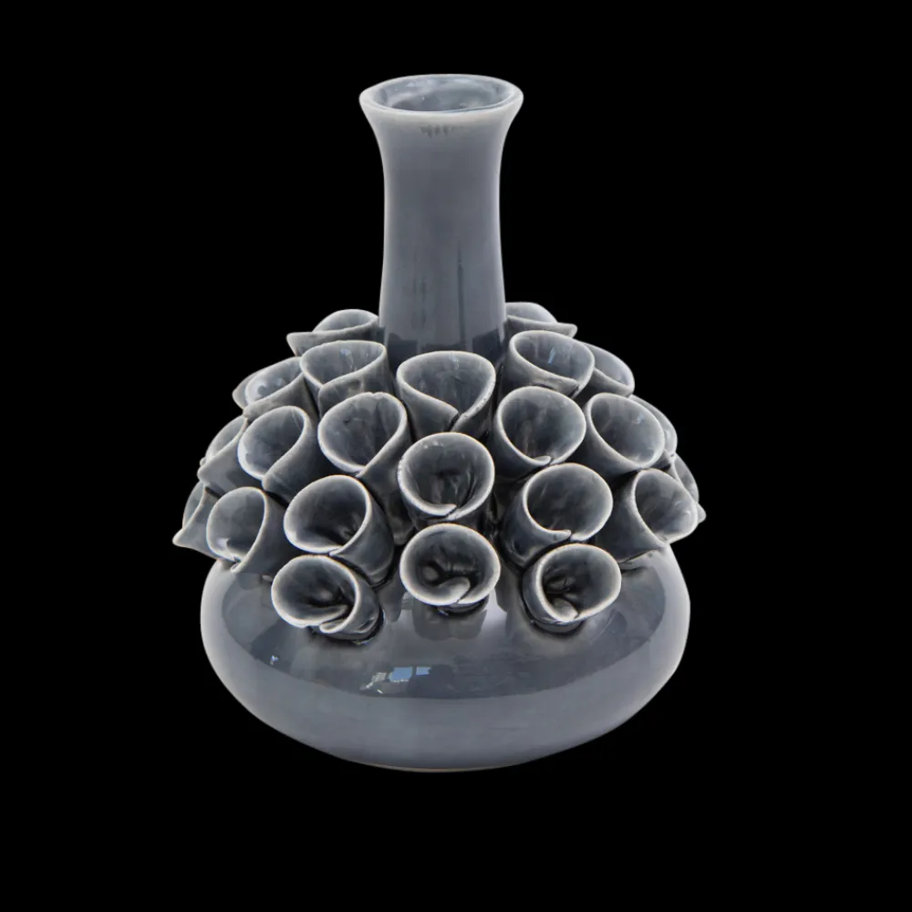 New byRoom Vase aus Keramik rund
