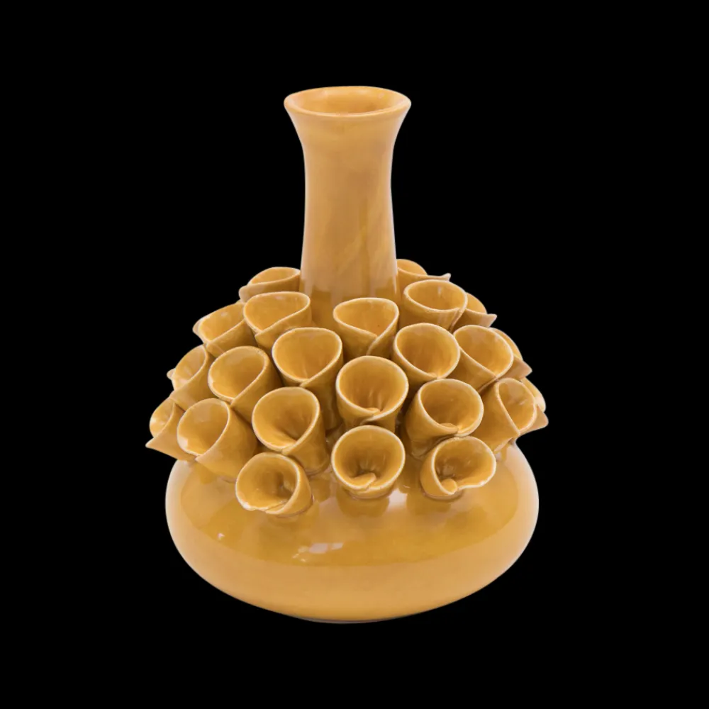 New byRoom Vase aus Keramik rund