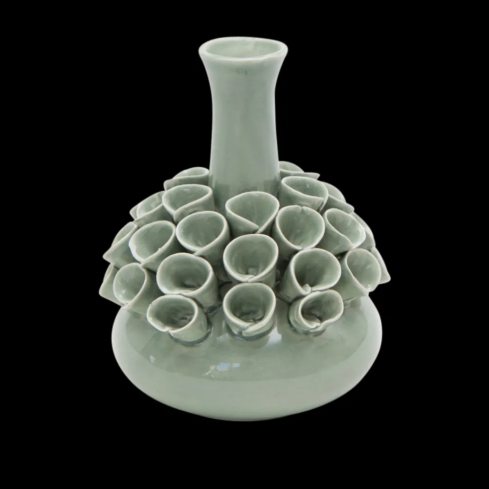 New byRoom Vase aus Keramik rund