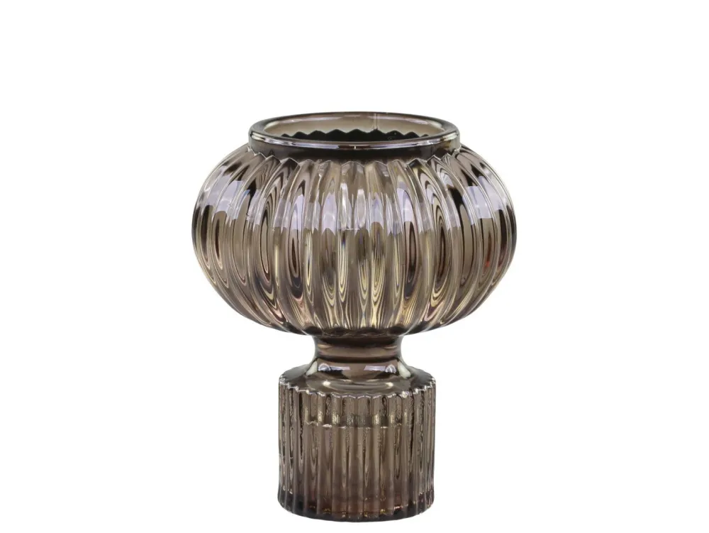 Best Chic Antique 2 in 1 Kerzenständer Teelichtglas
