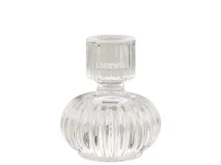 Best Chic Antique 2 in 1 Kerzenständer Teelichtglas