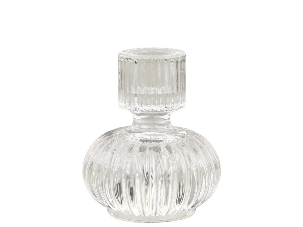 Best Chic Antique 2 in 1 Kerzenständer Teelichtglas