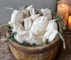 New Chic Antique Adventskalendertüten 1-24