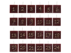 Sale Chic Antique Adventskalender Kerzen 24 Stück