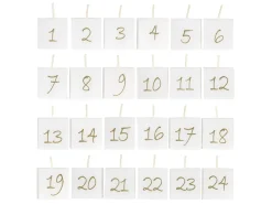Sale Chic Antique Adventskalender Kerzen 24 Stück