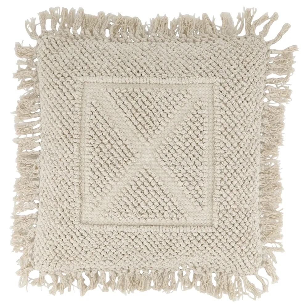 New Chic Antique Aix Kissebezug mit Muster off white