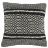 New Chic Antique Aix Kissenbezug mit Muster Schwarz