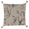 Discount Chic Antique Aix Kissenbezug Blumenmotiv 2 mit Quasten