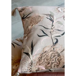 Discount Chic Antique Aix Kissenbezug Blumenmotiv 2 mit Quasten