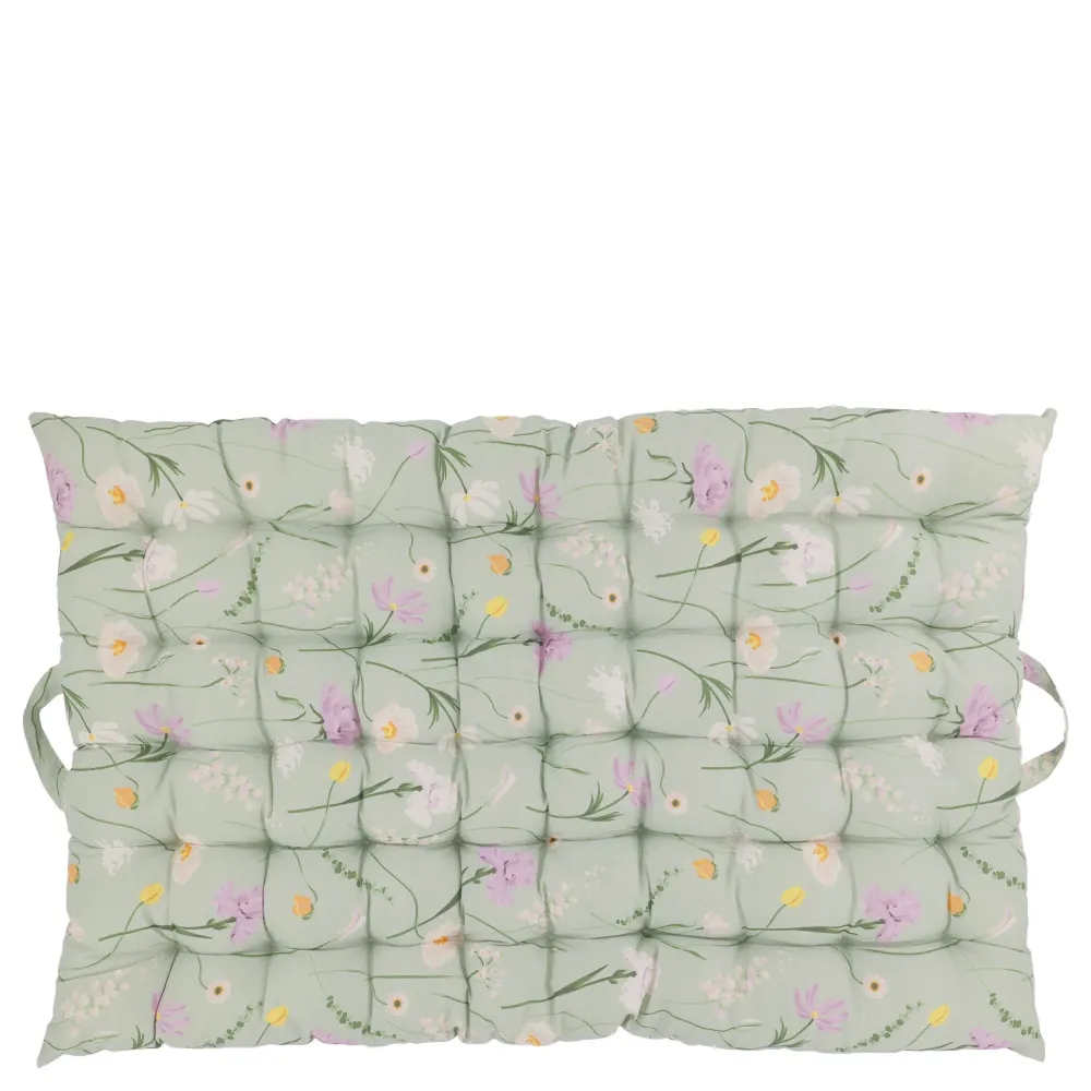 Chic Antique Aix Matratze mit Blumenmuster verte