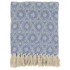 Online Chic Antique Aix Plaid aus Baumwolle und Garnüberschuss Kreismuster