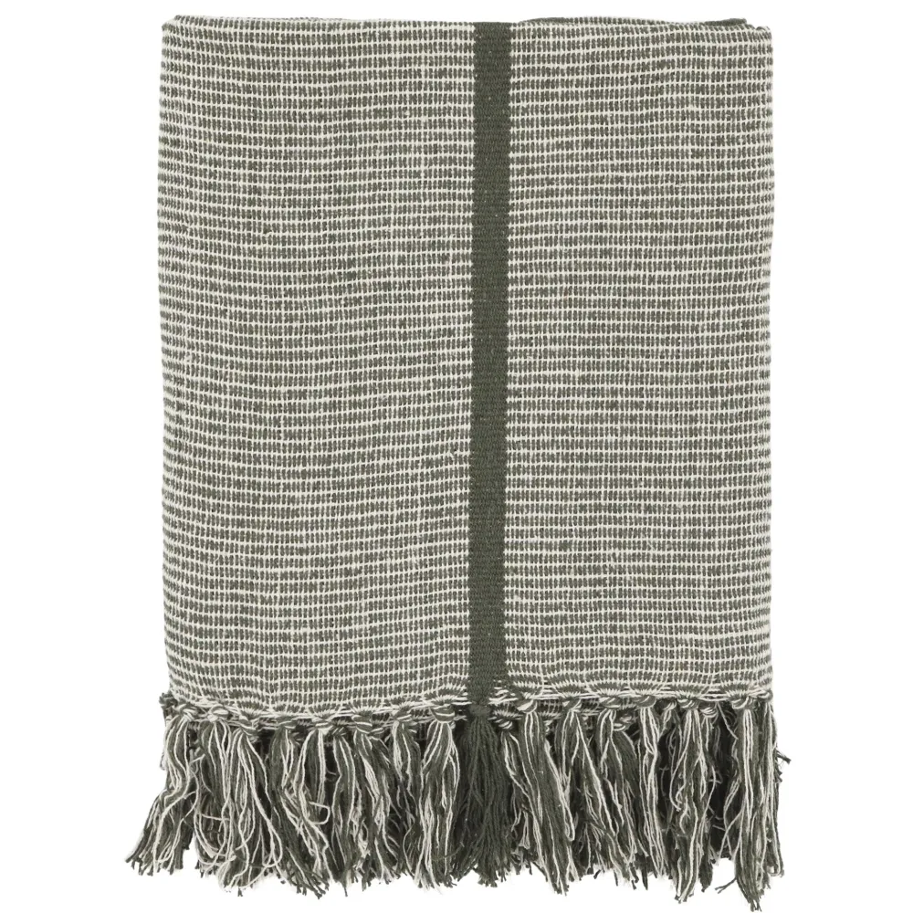 New Chic Antique Aix Plaid aus Garnüberschuss, Streifen