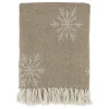 Discount Chic Antique Aix Plaid Garnüberschuss mit Eiskristallen