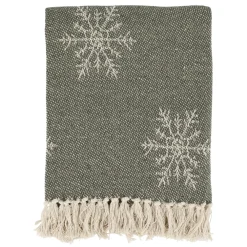 Discount Chic Antique Aix Plaid Garnüberschuss mit Eiskristallen