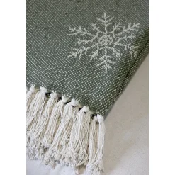 Discount Chic Antique Aix Plaid Garnüberschuss mit Eiskristallen