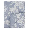 Clearance Chic Antique Aix Quilt mit Blumenmuster, sky blue
