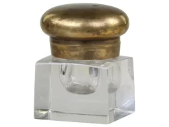 New Chic Antique Alt. franz. Vase mit Deckel Plain