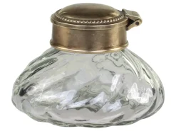 Sale Chic Antique Alte französische Vase mit Deckel