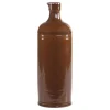 Sale Chic Antique Alte französische Flasche mokka