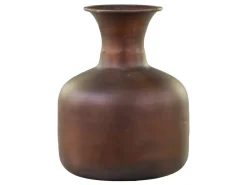 Online Chic Antique Alte Vase aus Aluminium