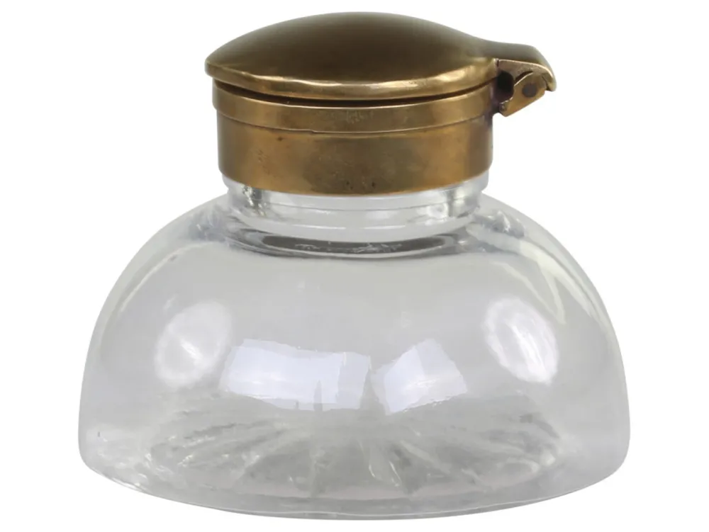 Clearance Chic Antique Altfranzösische Mini Vase mit Deckel