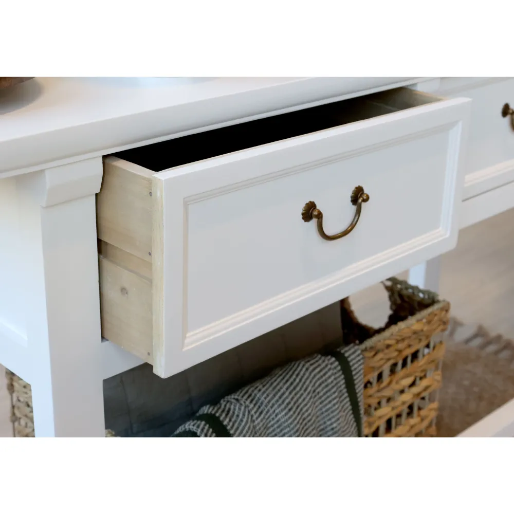 Online Chic Antique Anrichtetisch mit zwei Schubladen