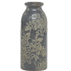 Outlet Chic Antique Antibes Vase mit Blumenmuster