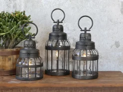 Outlet Chic Antique Antike Stalllaterne