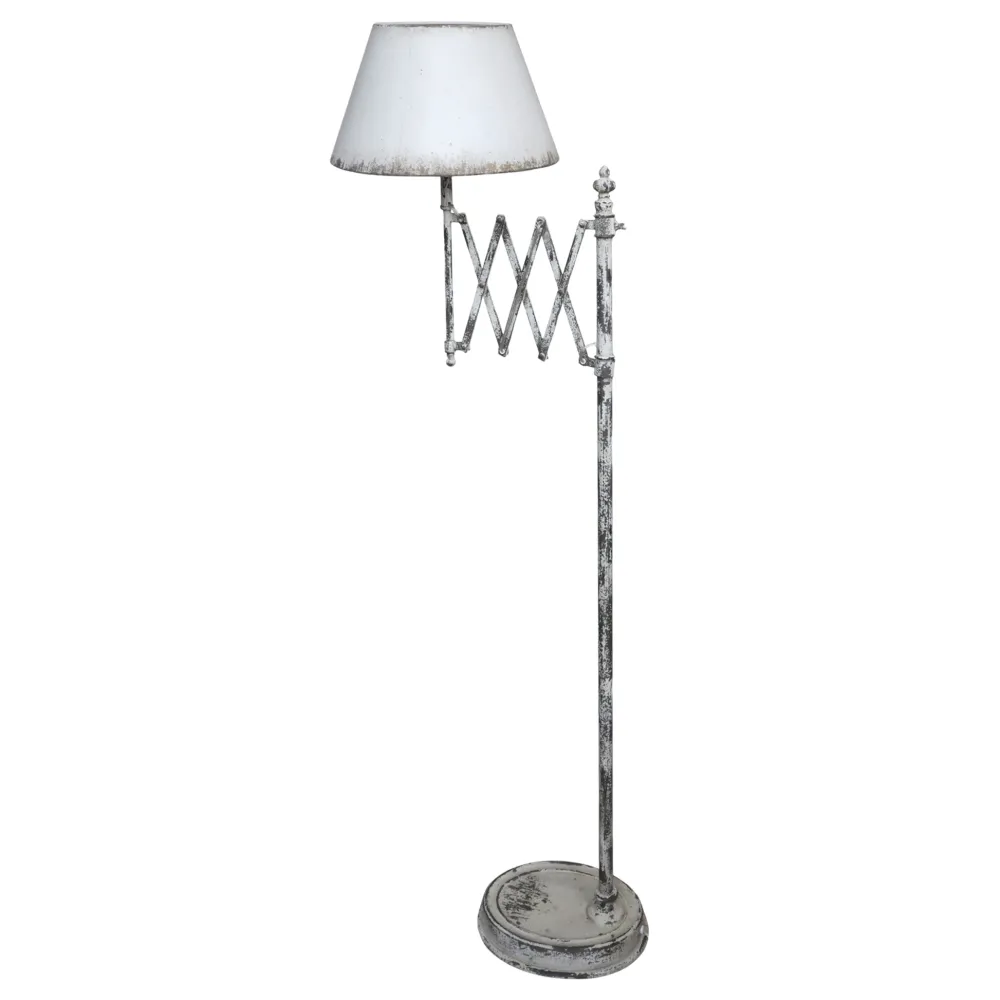 Sale Chic Antique Antike Stehlampe Ziehharmonika