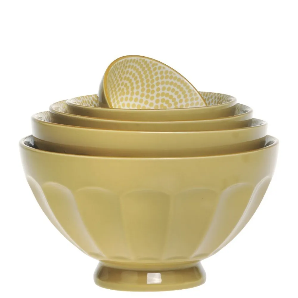 Chic Antique Ares Latteschüssel mit Muster im Set