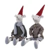 Hot Chic Antique Asger & Agnes Weihnachtsmäuse sitzend