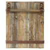 Chic Antique Aufhang für Papier in Recyclingholz