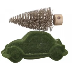 Online Chic Antique Autofigur mit Velours Weihnachtsbaum
