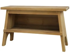 Sale Chic Antique Bank mit Ablage aus Fichtenholz