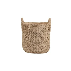 Discount Chic Antique Übertopf Corte mit Flechtmuster und Henkel