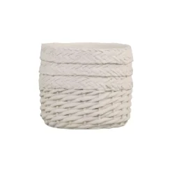 Online Chic Antique Übertopf Corte mit Flechtmuster