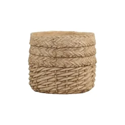 Online Chic Antique Übertopf Corte mit Flechtmuster
