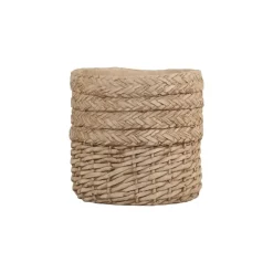 Online Chic Antique Übertopf Corte mit Flechtmuster