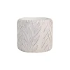 New Chic Antique Übertopf mit Blattmuster