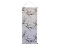 Outlet Chic Antique Blumendruck Leinwandbild zum Aufhängen