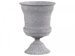 Clearance Chic Antique Blumentopf auf Fuß mit Dekor