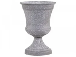 Clearance Chic Antique Blumentopf auf Fuß mit Dekor