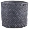Online Chic Antique Blumentopf Corte mit Flechtmuster