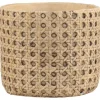 Online Chic Antique Blumentopf Corte mit französischem Flechtmuster